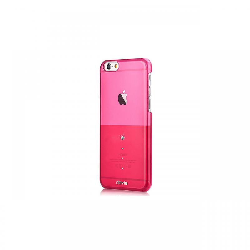 Carcasa iPhone 6/6S Devia Crystal Unique Rose Pink (Cristale Swarovski®)