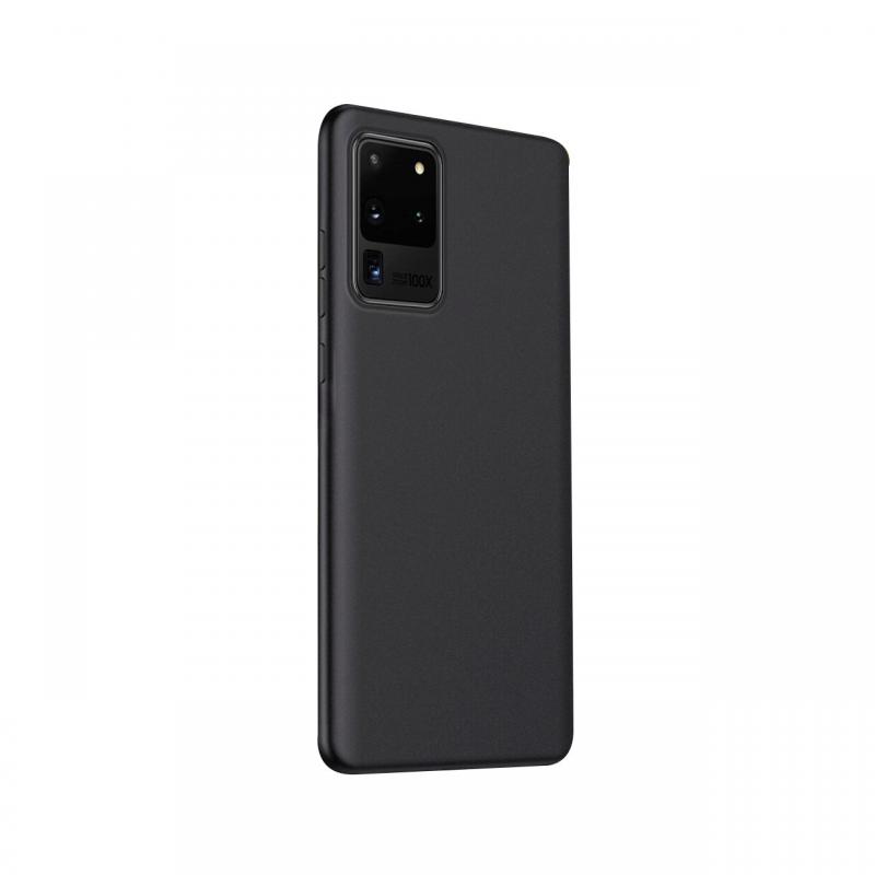 Husa Samsung Galaxy S20 Ultra Lemontti Slim Silicone Black