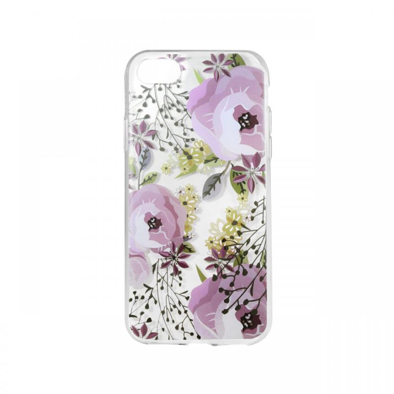 Husa iPhone 7/8/SE2020/SE2022 Lemontti Silicon Art Flowers