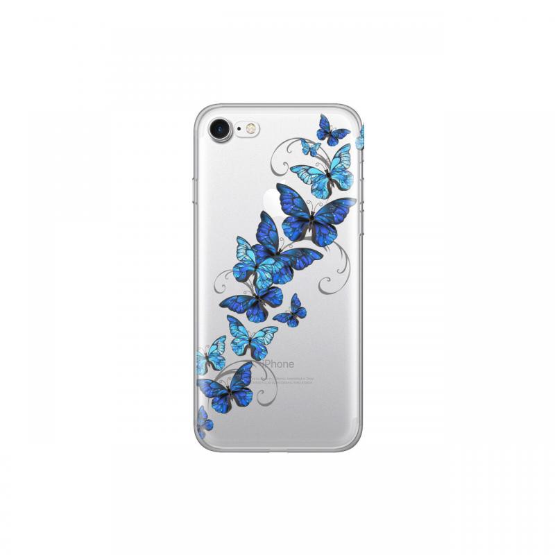 Husa iPhone 7/8/SE2020/SE2022 Lemontti Silicon Art Butterflies