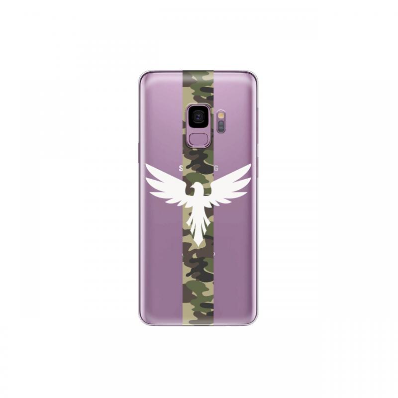 Husa Samsung Galaxy S9 G960 Lemontti Silicon Art Army Eagle