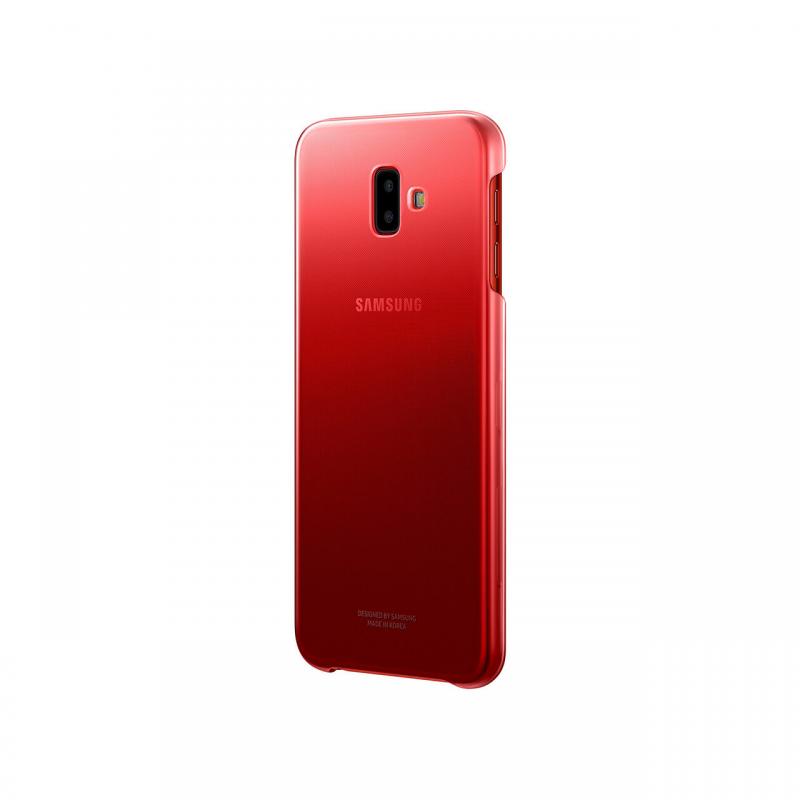 Carcasa Originala Samsung Galaxy J6 Plus Gradation Cover Red