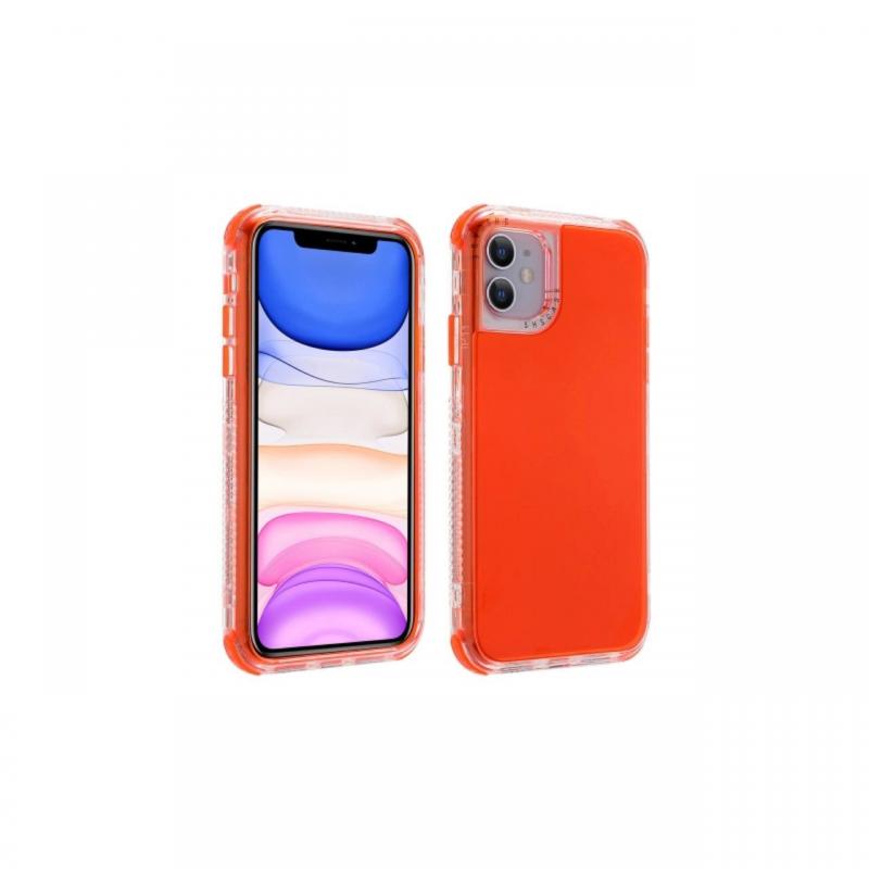 Husa iPhone 12 Mini Lemontti Dreamland 3 in 1 Orange