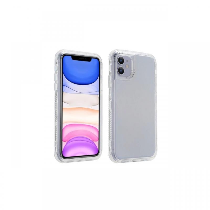 Husa iPhone 12 Mini Lemontti Dreamland 3 in 1 Silver