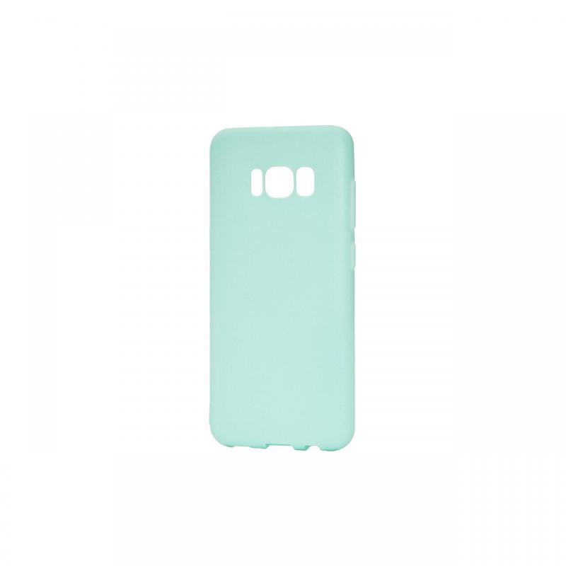 Husa Samsung Galaxy S8 Plus G955 Lemontti Silicon Silky Albastru