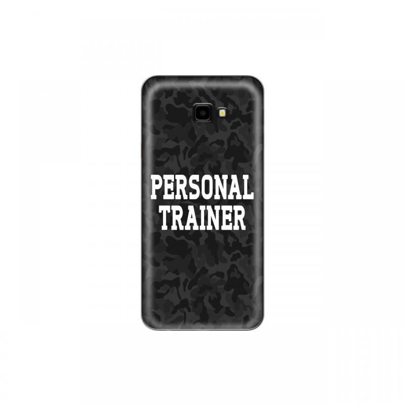 Husa Samsung Galaxy J4 Plus Lemontti Silicon Art Personal Trainer