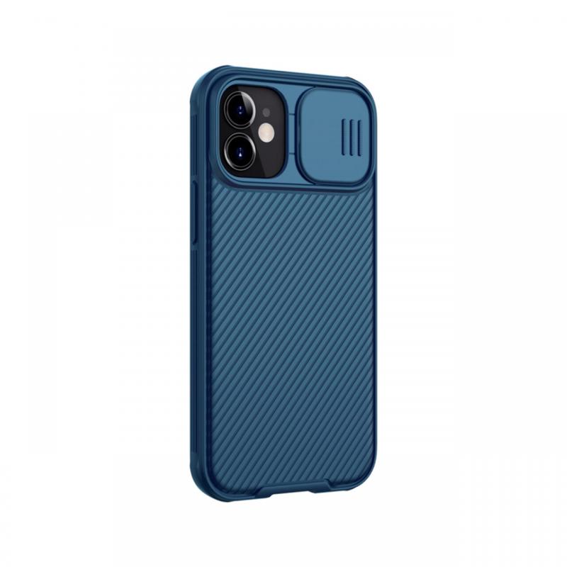 Husa iPhone 12 / 12 Pro Nillkin Camshield Pro Case Blue