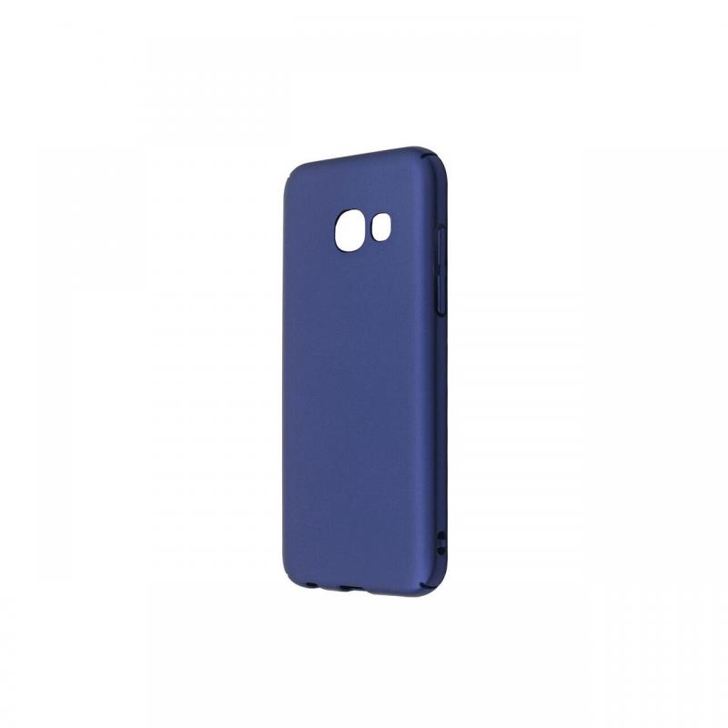 Carcasa Samsung Galaxy A3 (2017) Just Must Uvo Navy (material fin la atingere, slim fit)