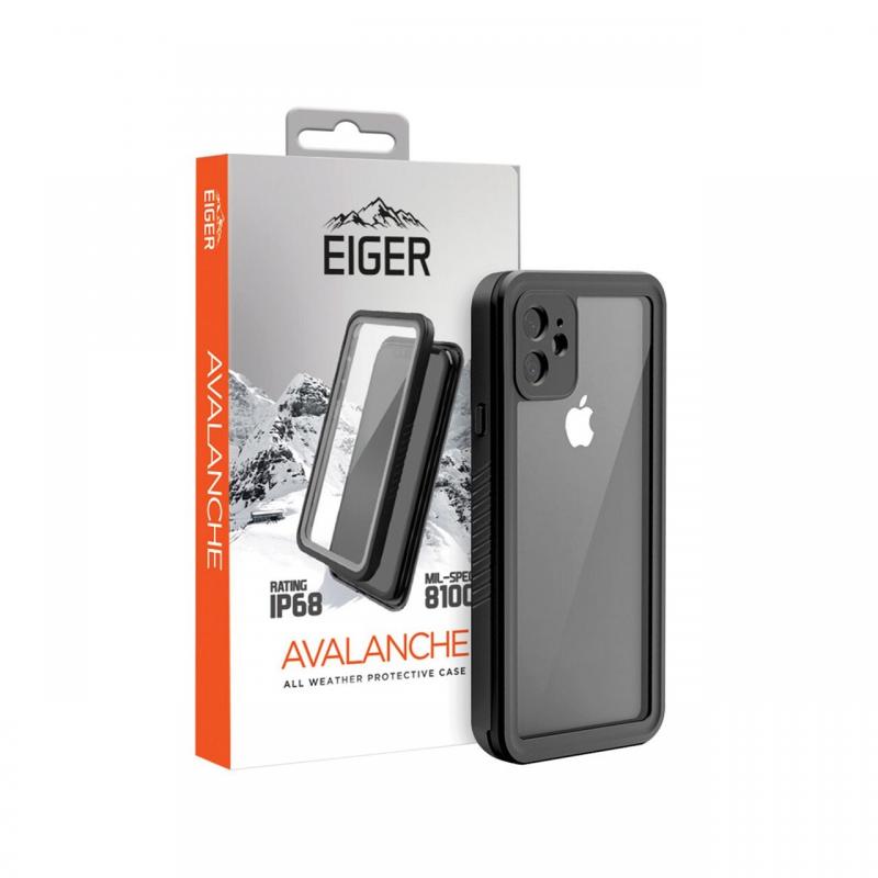 Husa iPhone 11 Eiger Avalanche Black (outdoor)