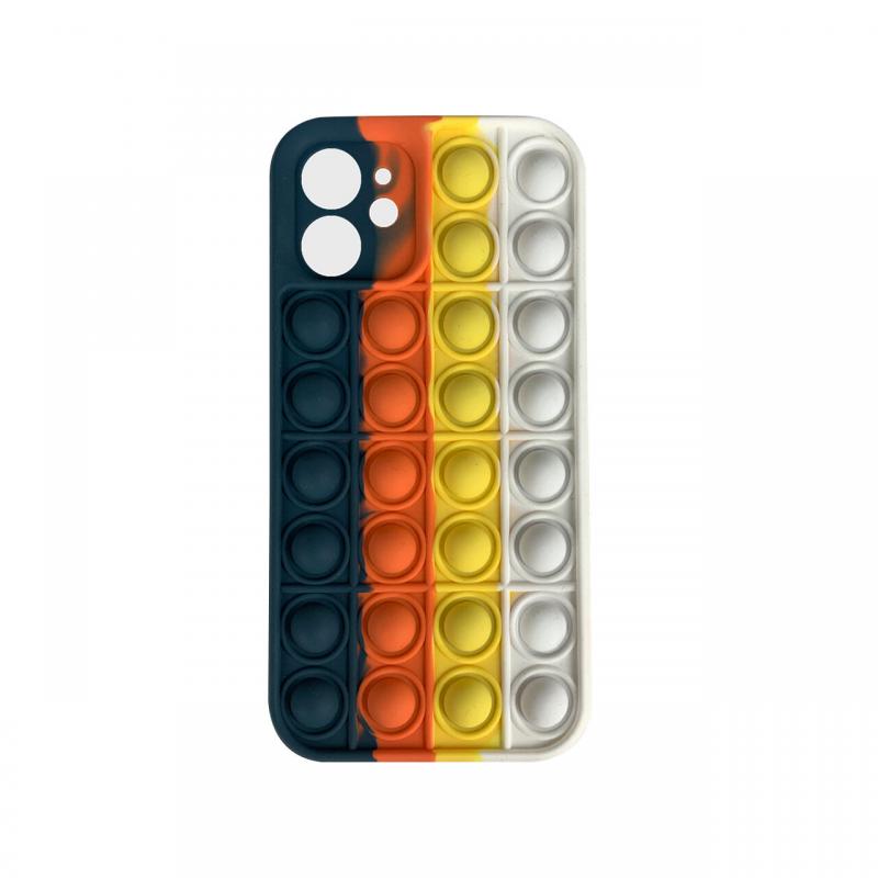 Husa iPhone 12 Mini Lemontti Pop it Galben