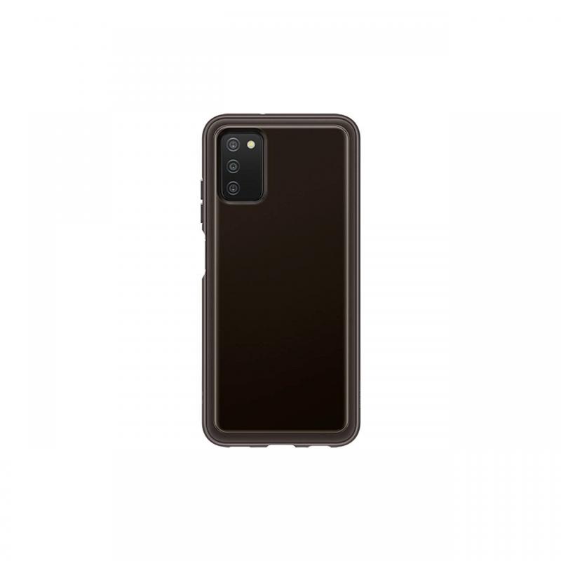 Husa Originala Samsung Galaxy A03s Soft Clear Cover Black