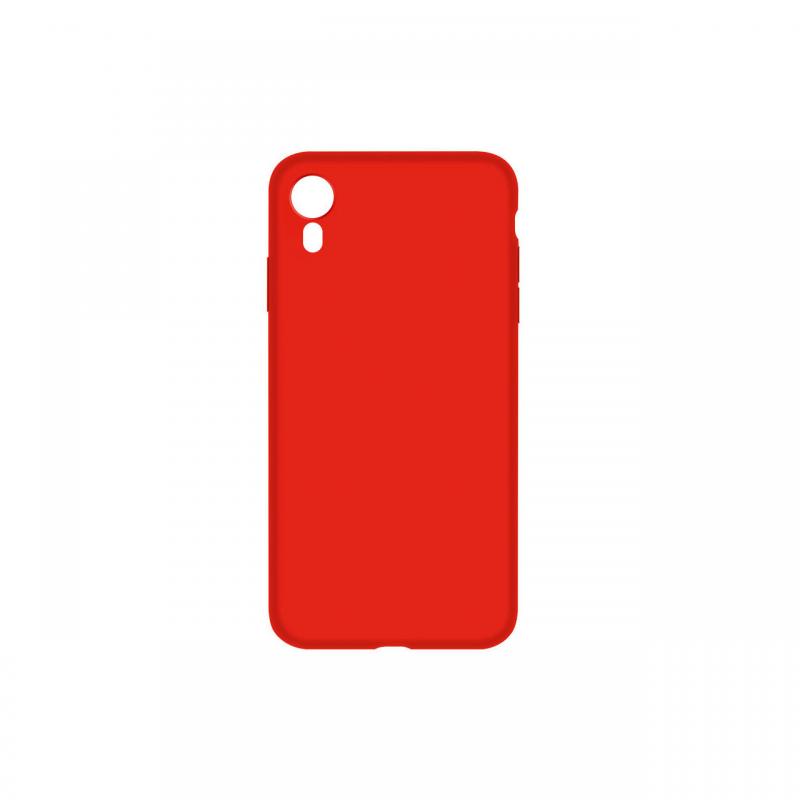 Husa iPhone XR Devia Silicon Nature Series Red