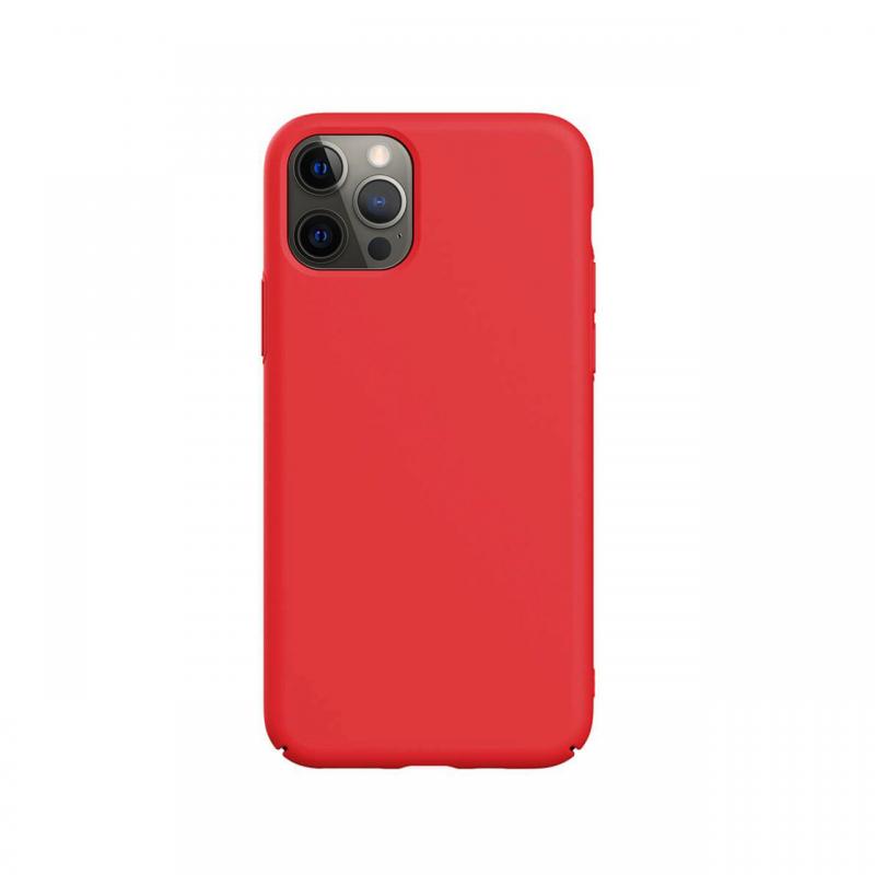 Husa iPhone 12 Pro Max Devia Silicon Nature Series Red