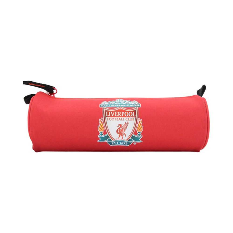 Penar Tip Etui Tubular pentru Baieti, Model Liverpool, Culoare Rosu