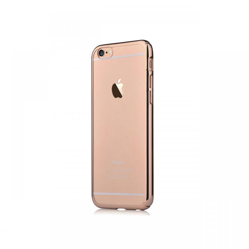 Carcasa iPhone 6/6S Devia Glimmer Updated Version Champagne Gold (rama electroplacat)