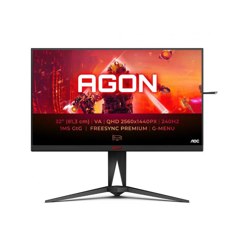 Monitor AOC 31.5" AG325QZN/EU, Panel VA, 2560x1440, 240Hz