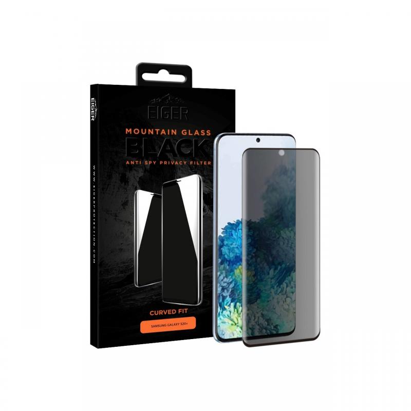 Folie Samsung Galaxy S20 Plus Eiger Sticla 3D Privacy Mountain Glass Clear