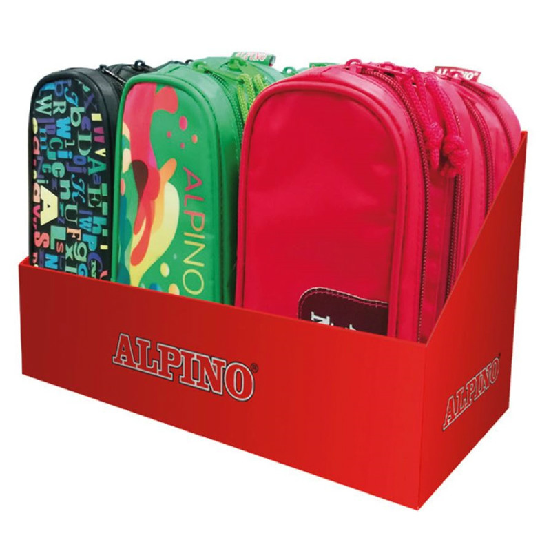 Display Cu 9 Penare Rectangulare Duble, Cu 2 Fermoare, Alpino - Assorted Design