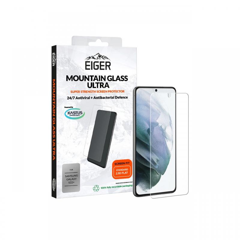 Folie Samsung Galaxy S22 Plus Eiger Sticla Mountain Glass Ultra Clear