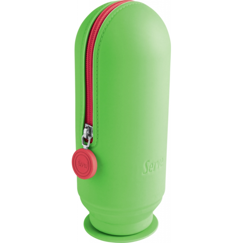 Necessaire Rotund Serve Hoop Silicon Verde Blister