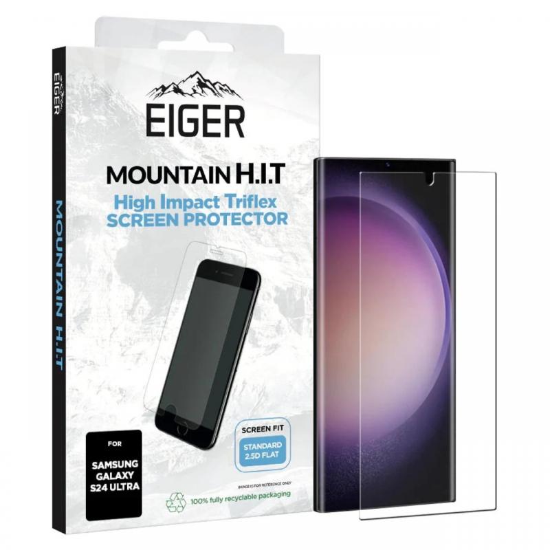 Eiger Folie Clear Triflex H.I.T Samsung Galaxy S24 Ultra Clear