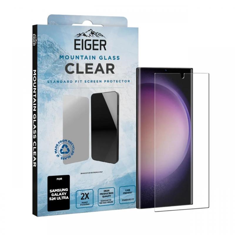Eiger Folie Sticla Mountain Glass Samsung Galaxy S24 Ultra Clear
