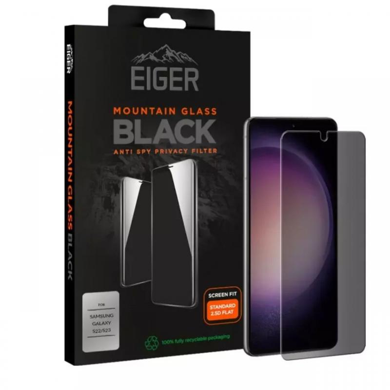 Eiger Folie Sticla Mountain Glass Privacy Samsung Galaxy S23 Black