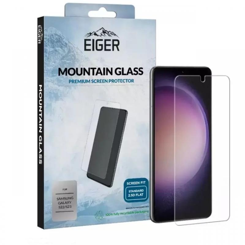 Eiger Folie Sticla Mountain Glass Samsung Galaxy S23 Clear