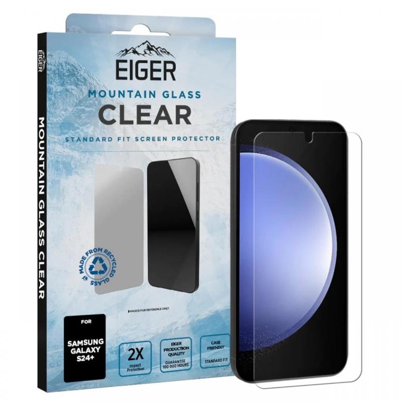Eiger Folie Sticla Mountain Glass Samsung Galaxy S24 Plus Clear