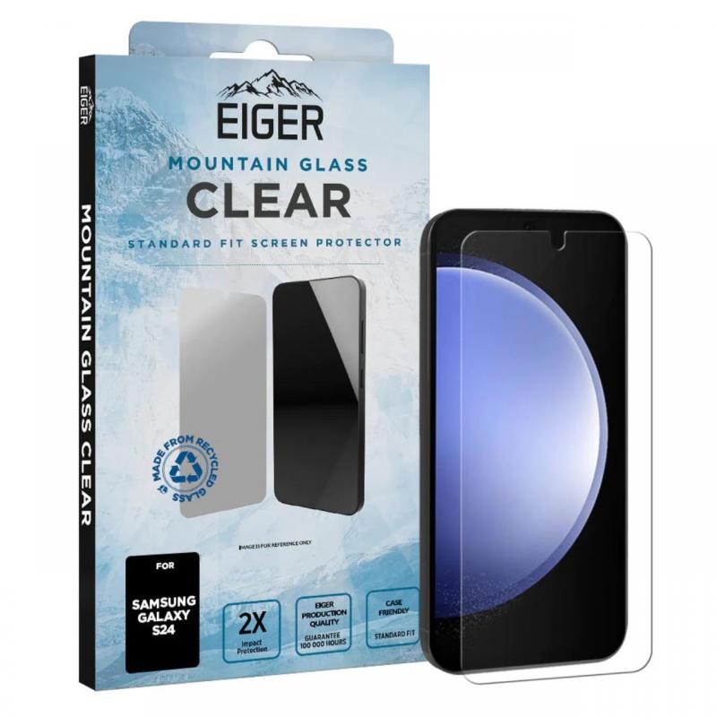 Eiger Folie Sticla Mountain Glass Samsung Galaxy S24 Clear