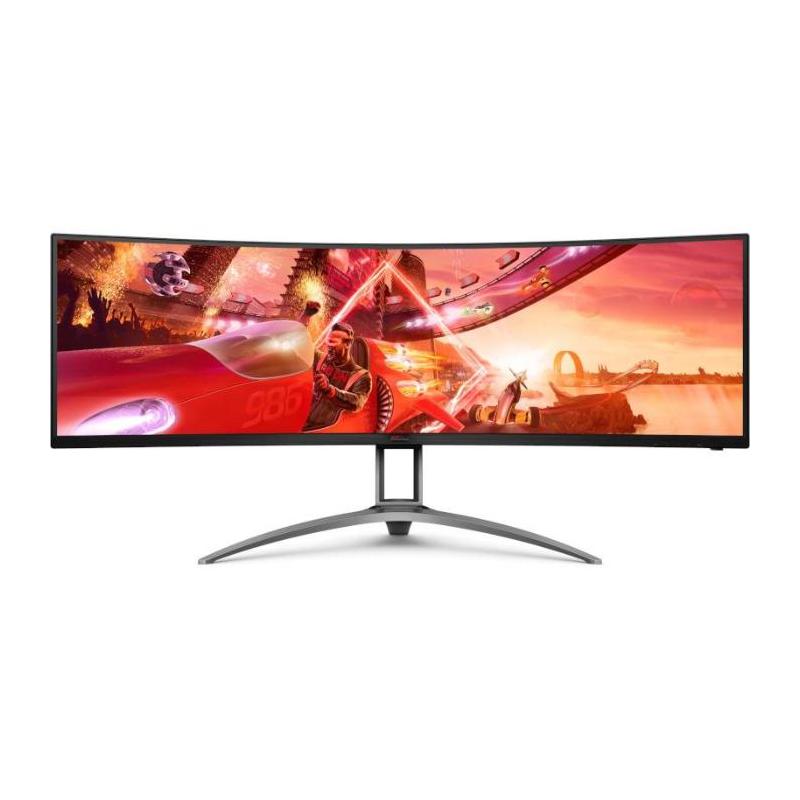 Monitor LED AOC AG493QCX, 48.8inch, DFHD VA, 144Hz, negru