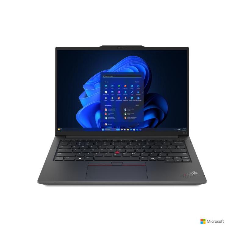 Laptop Lenovo 14' ThinkPad E14 Gen 6, WUXGA IPS, Intel Core Ultra 5 125U, 32GB DDR5, 1TB SSD, Intel Graphics, Win 11 Pro, Black