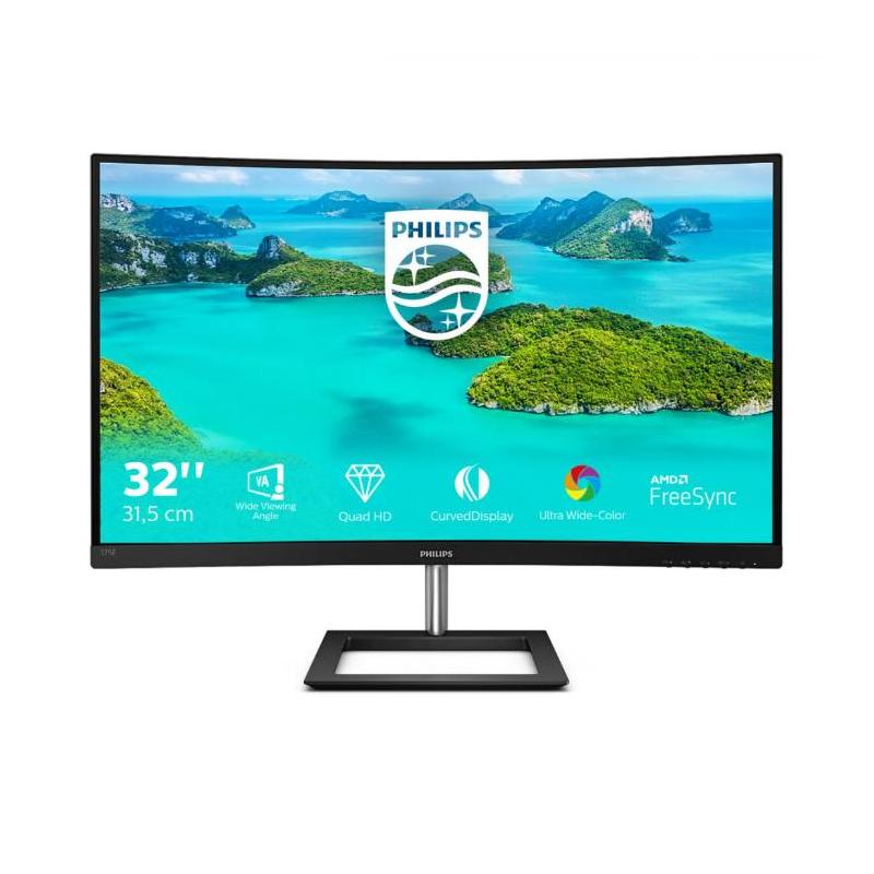 Monitor curbat Philips 31.5" 325E1C/00, Panel VA, 2560x1440, 75Hz