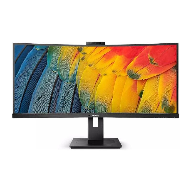 Monitor curbat Philips 34" 34B1U5600CH/00, Panel VA, 3440x1440, 100Hz