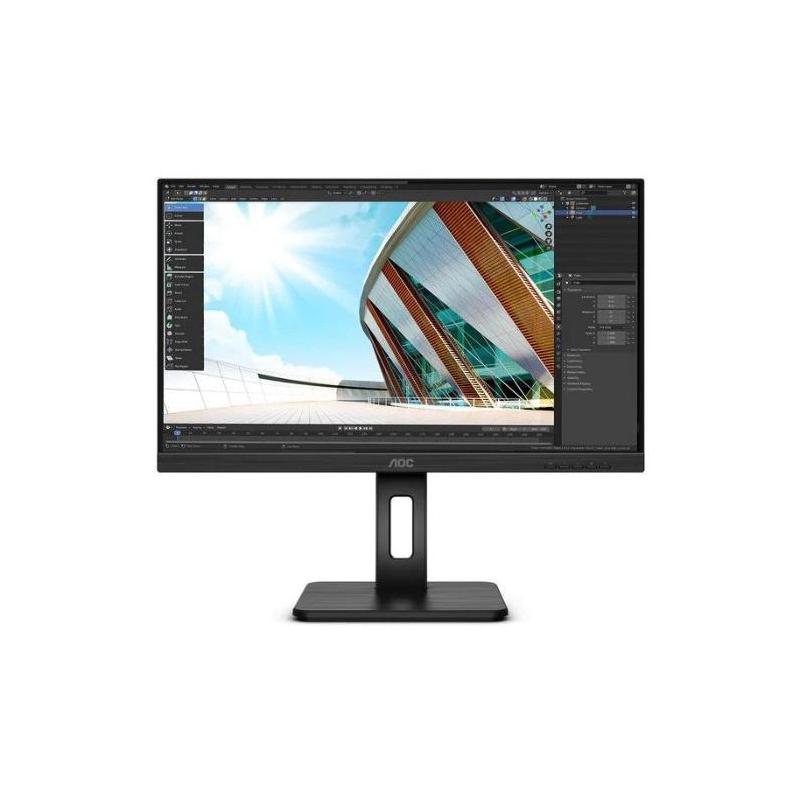 Monitor LED AOC U27P2, 27inch, UHD IPS, 4ms, 60Hz, negru