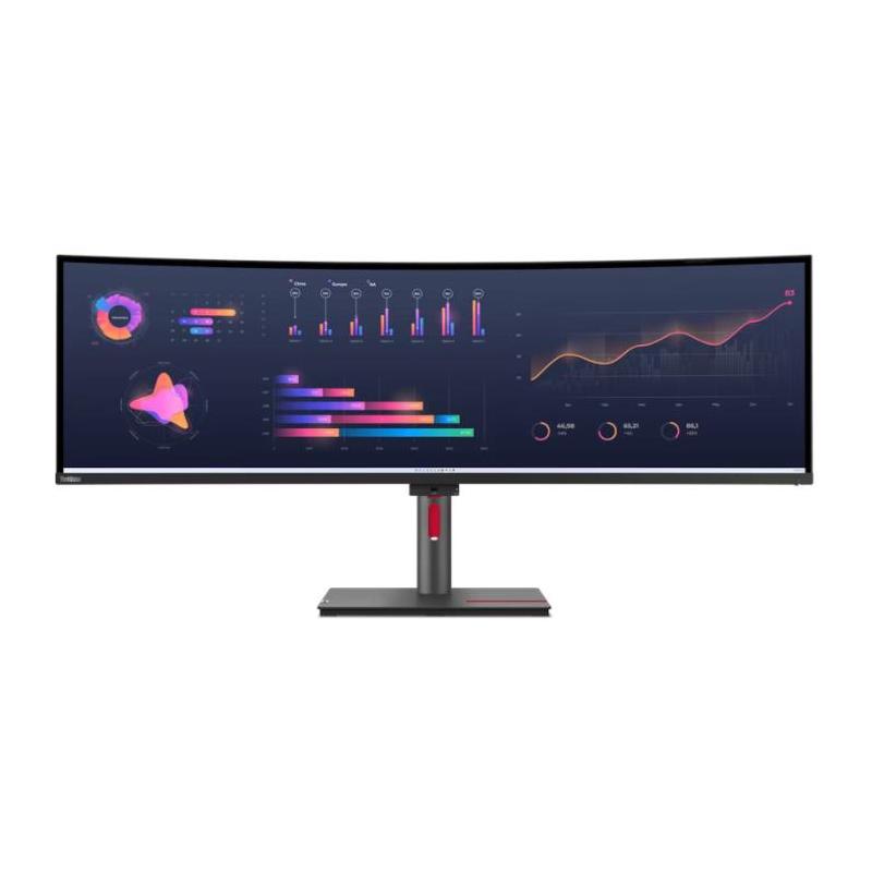 Monitor curbat Lenovo ThinkVision P49w-30, 49' IPS, DQHD