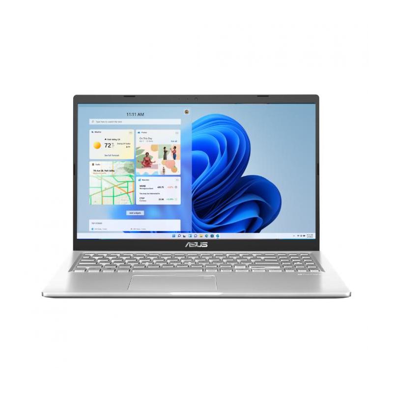 Laptop Asus X515KA, 15.6\'\', Full HD, Intel Celeron N4500, 8GB DDR4, 512GB SSD, Intel UHD, No OS, Transparent Silver