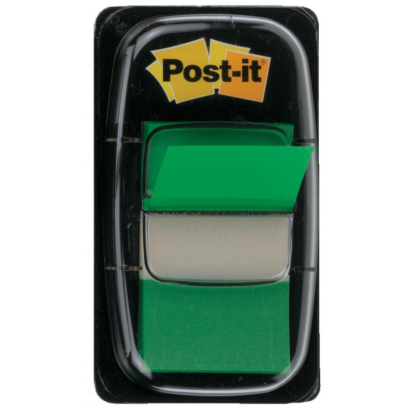 Index Clasic autoadeziv Post-It 3M verde