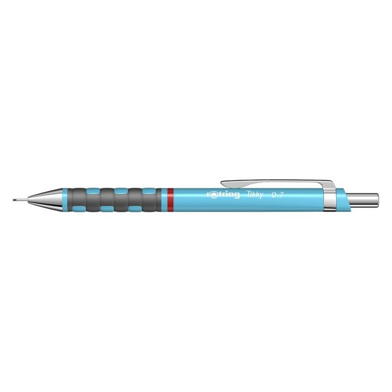 Creion mecanic 0.7 mm Tikky Neon Rotring albastru deschis