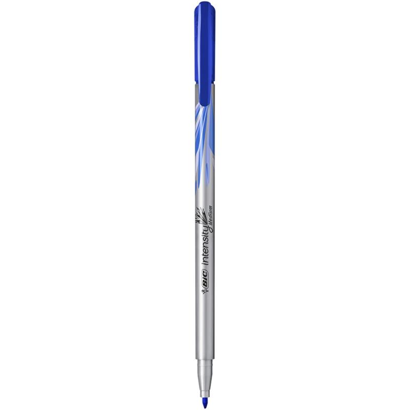 Fineliner Intensity Mediu albastru Bic