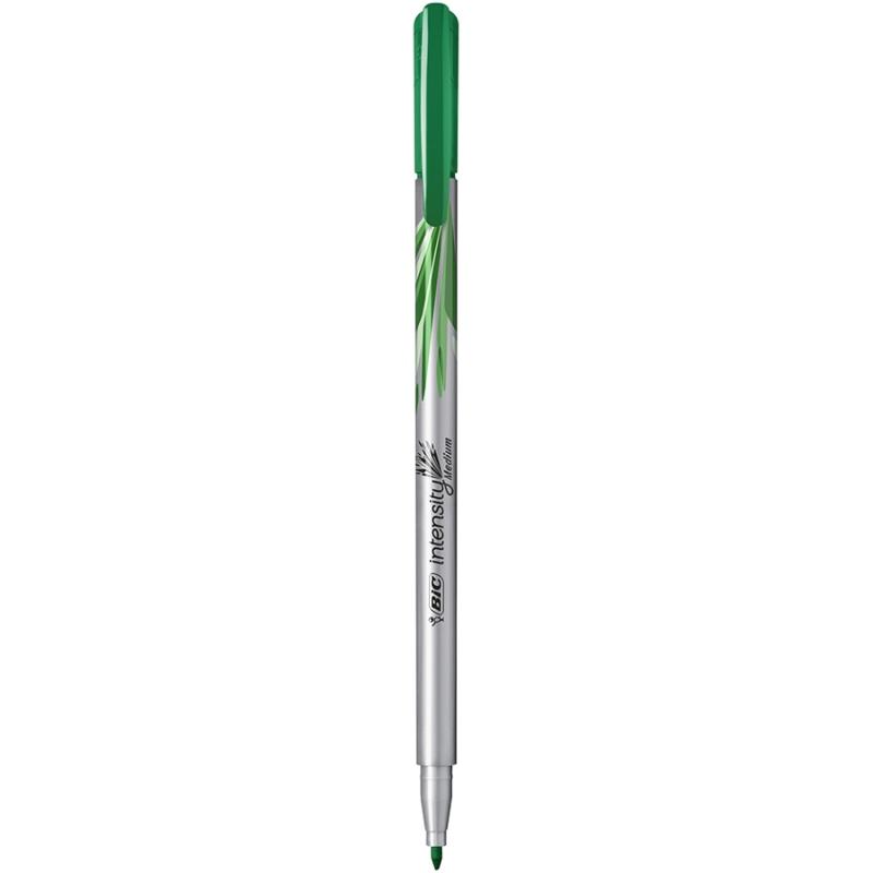 Fineliner Intensity Mediu verde Bic