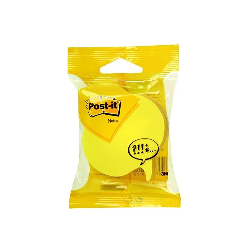 Notite adezive Post-IT Idee Neon 70 mm x 70 mm 225 file/bloc 3M