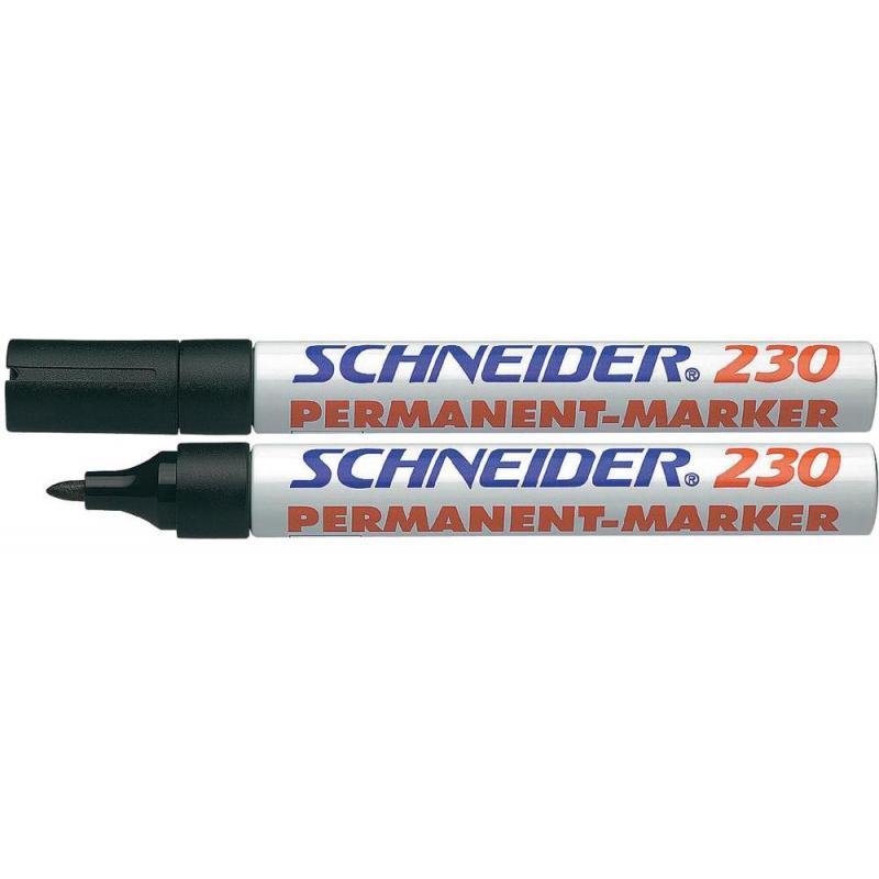 Marker permanent Schneider 230 negru