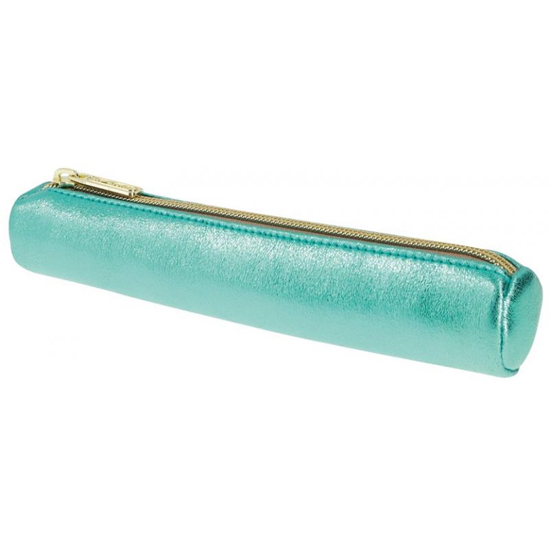 Penar tip etui, culoare Metallic Turquoise, Herlitz