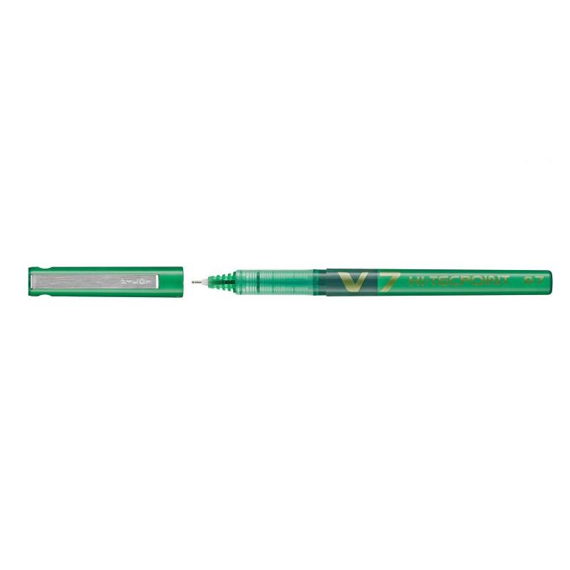 Roller V7 Hi-Tecpoint 0.7 mm Pilot verde