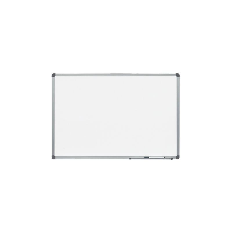 Whiteboard magnetic, suprafata lacuita, rama aluminiu, 90 x 60 cm Rocada