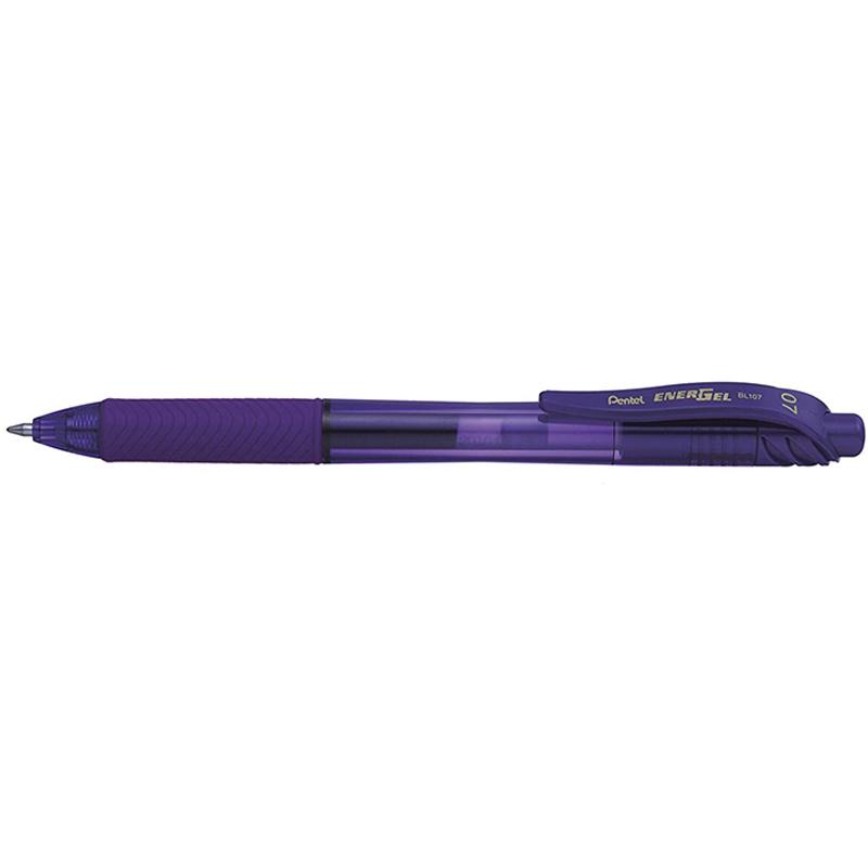 Roller cu mecanism EnerGel X 0.7 mm Pentel violet