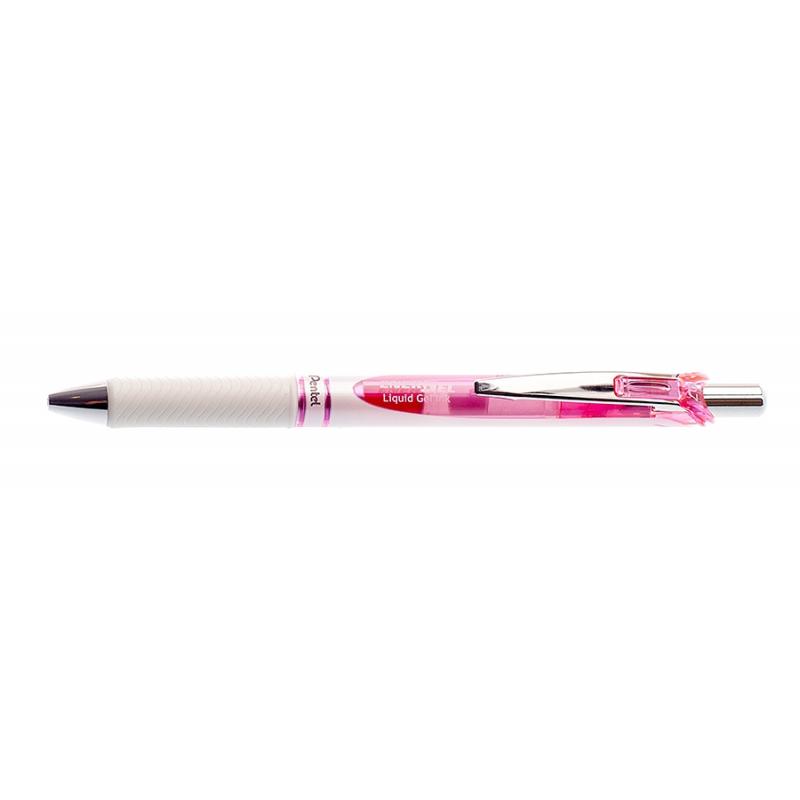 Roller EnerGel Pearl White Pentel 0.7 mm roz