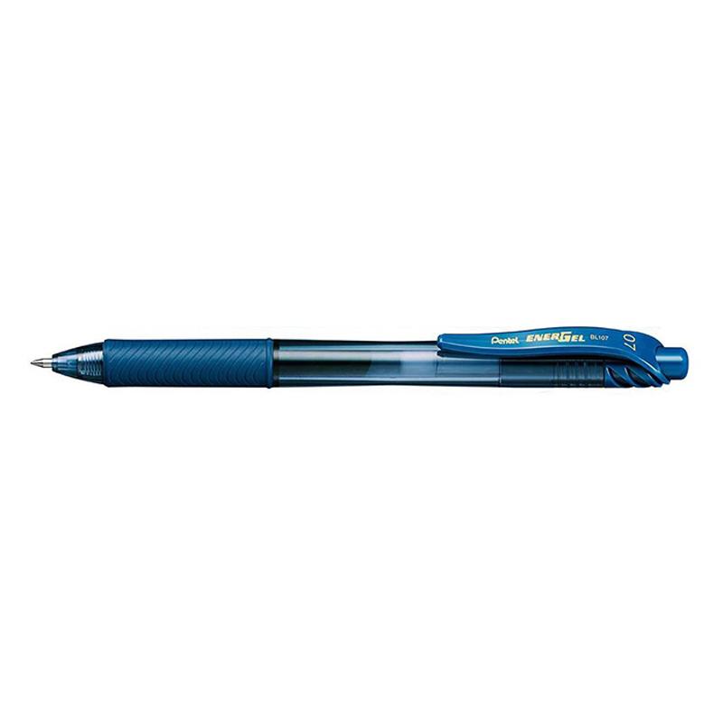 Roller cu mecanism EnerGel X 0.7 mm Pentel bleumarin