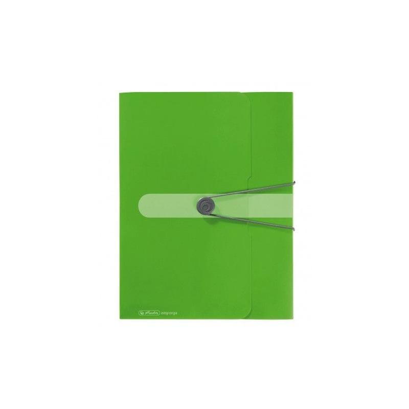 Mapa PP A4 40 mm verde Herlitz